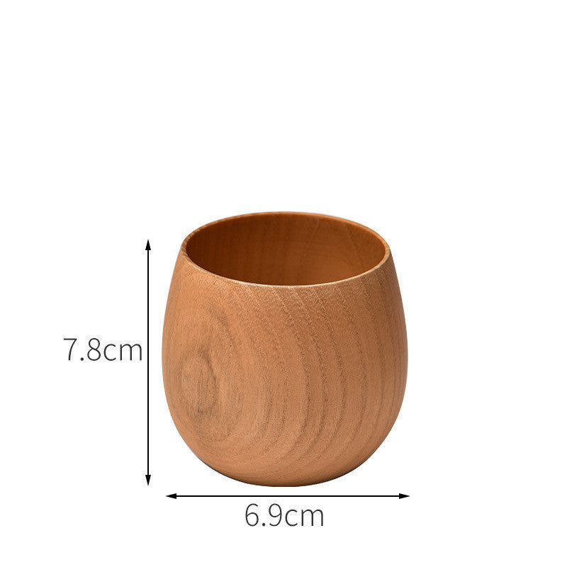 Anti-scald Wooden Tea Cups & Goblets