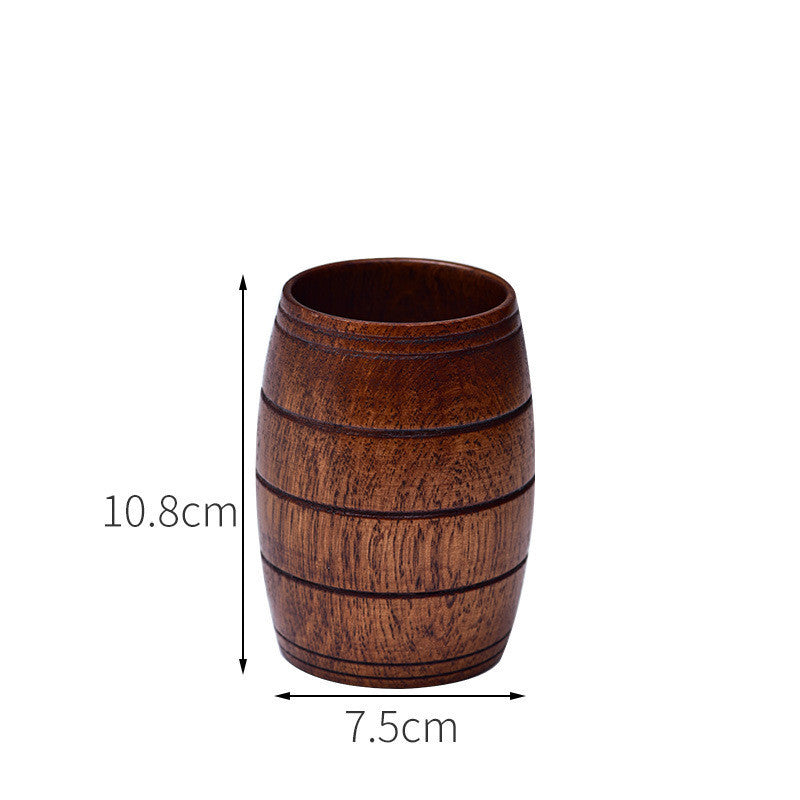 Anti-scald Wooden Tea Cups & Goblets