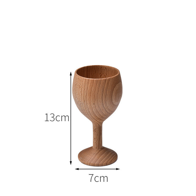 Anti-scald Wooden Tea Cups & Goblets