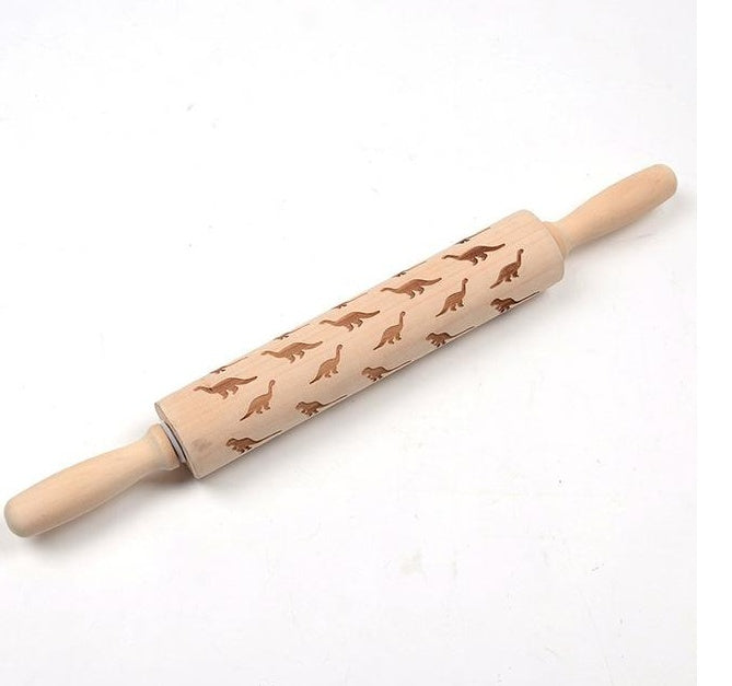 Festive Embossing Rolling Pin