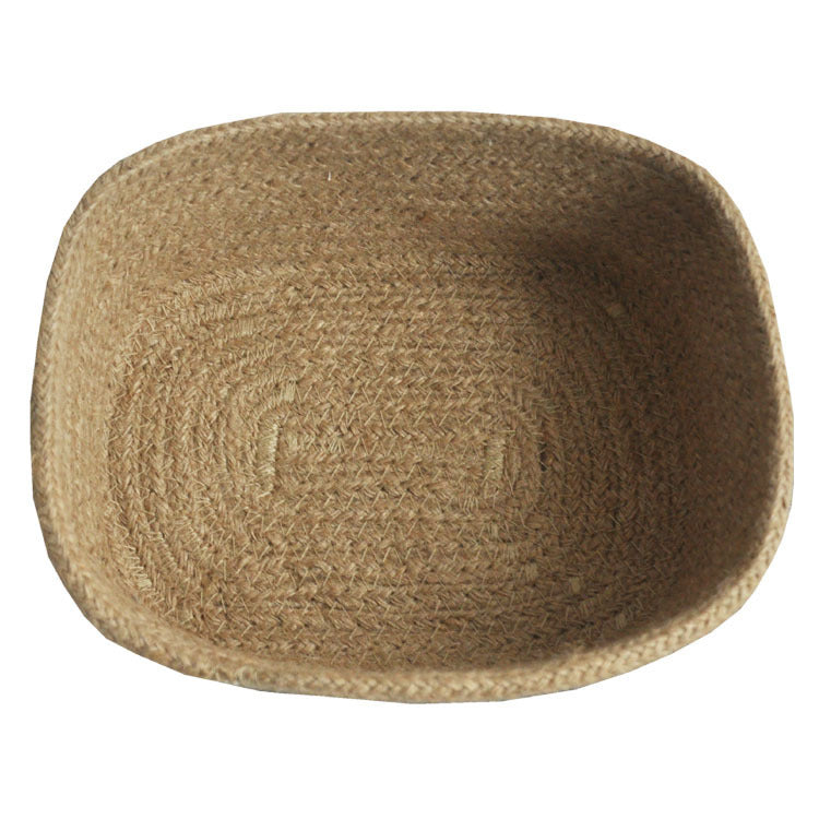 Handmade Jute Storage Basket