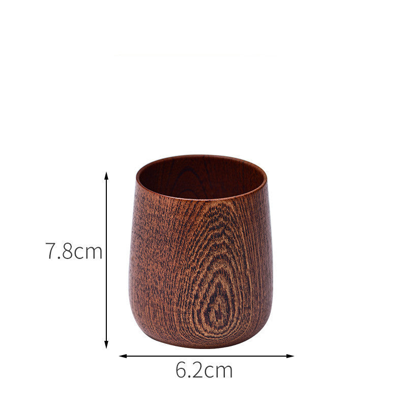 Anti-scald Wooden Tea Cups & Goblets