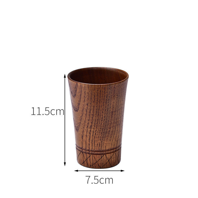 Anti-scald Wooden Tea Cups & Goblets