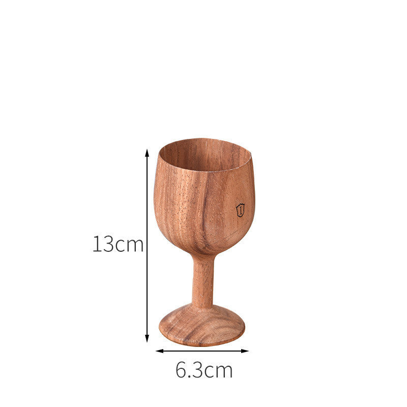 Anti-scald Wooden Tea Cups & Goblets