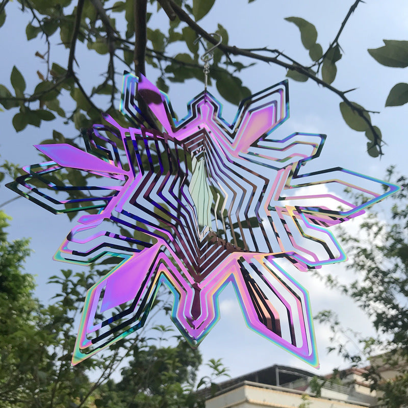 Stainless Steel Snowflake Ornament