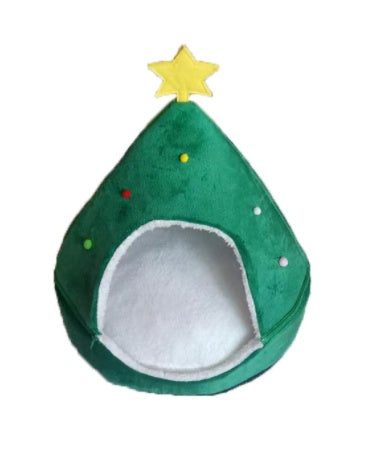 Christmas Tree Pet Bed