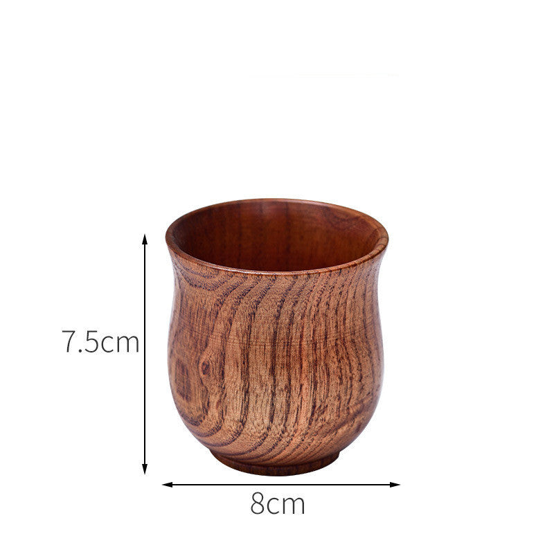 Anti-scald Wooden Tea Cups & Goblets
