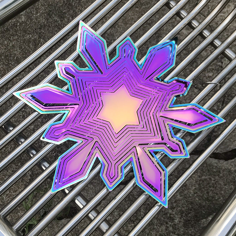 Stainless Steel Snowflake Ornament