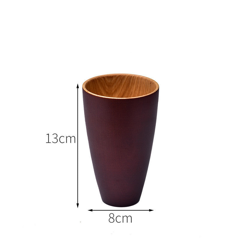 Anti-scald Wooden Tea Cups & Goblets